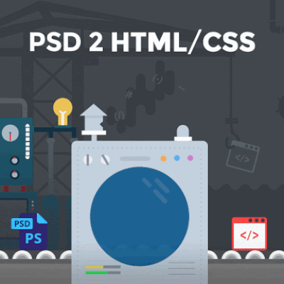 PSD to HTML Conversion