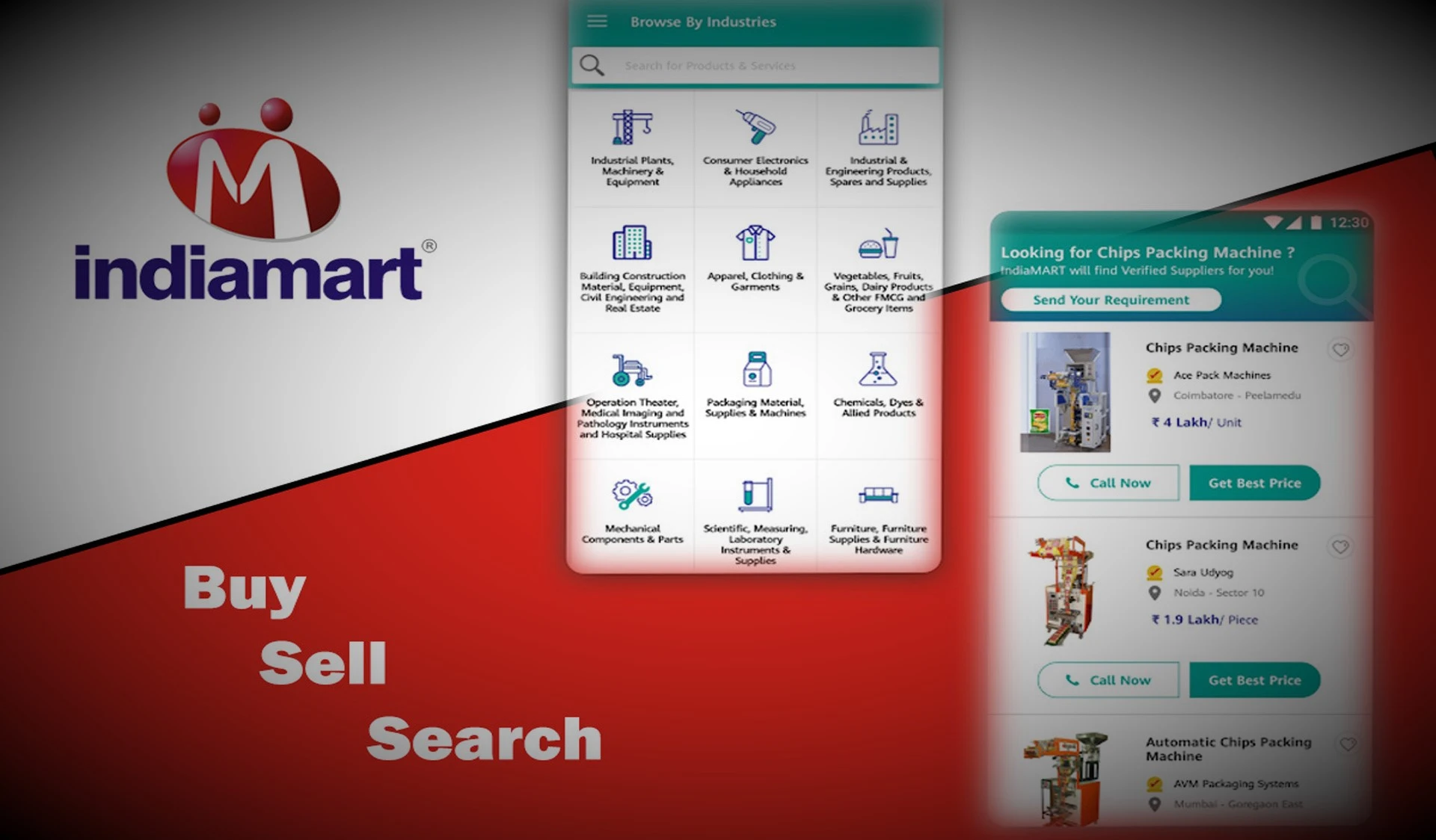 directory listing app model2 like indiamart