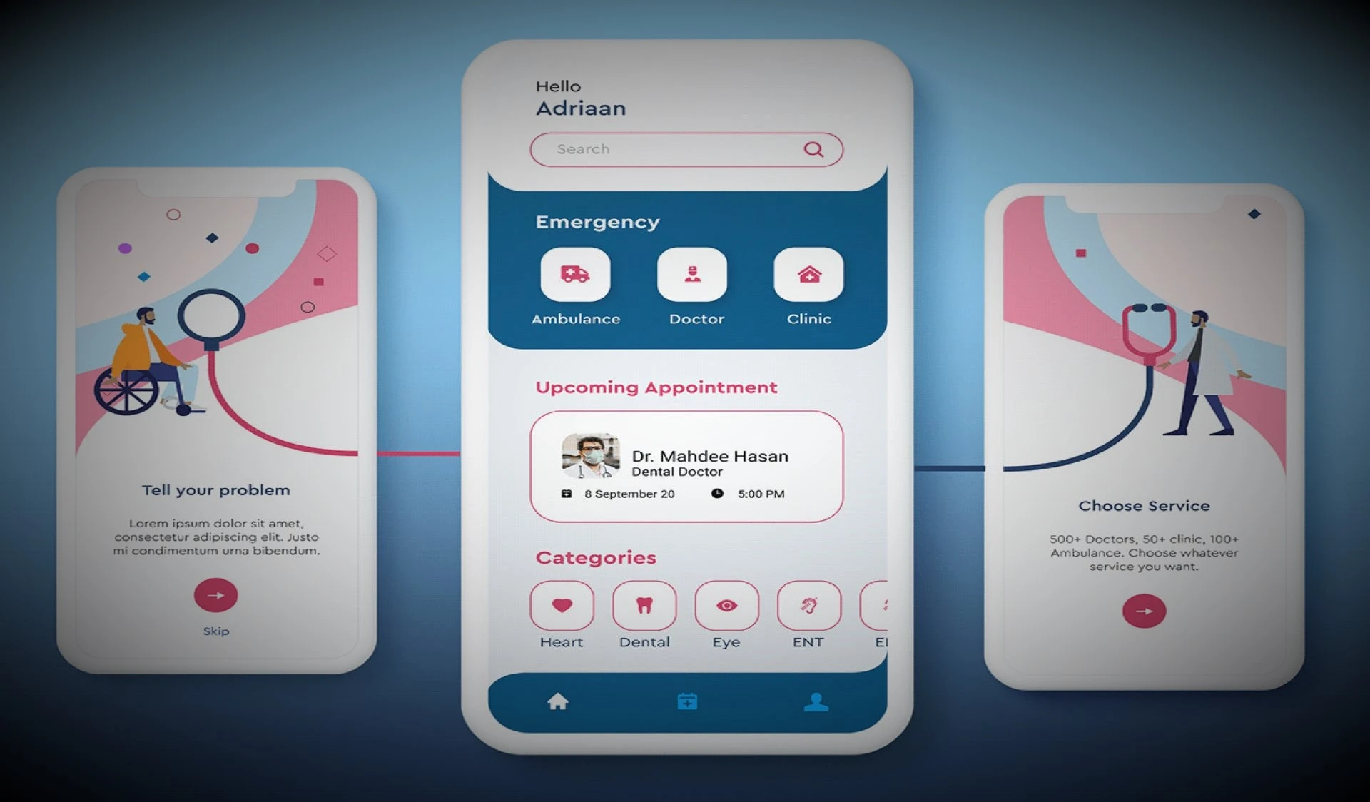 doctor's appointment app model1