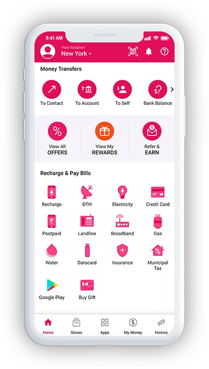 recharge ewallet app feature1