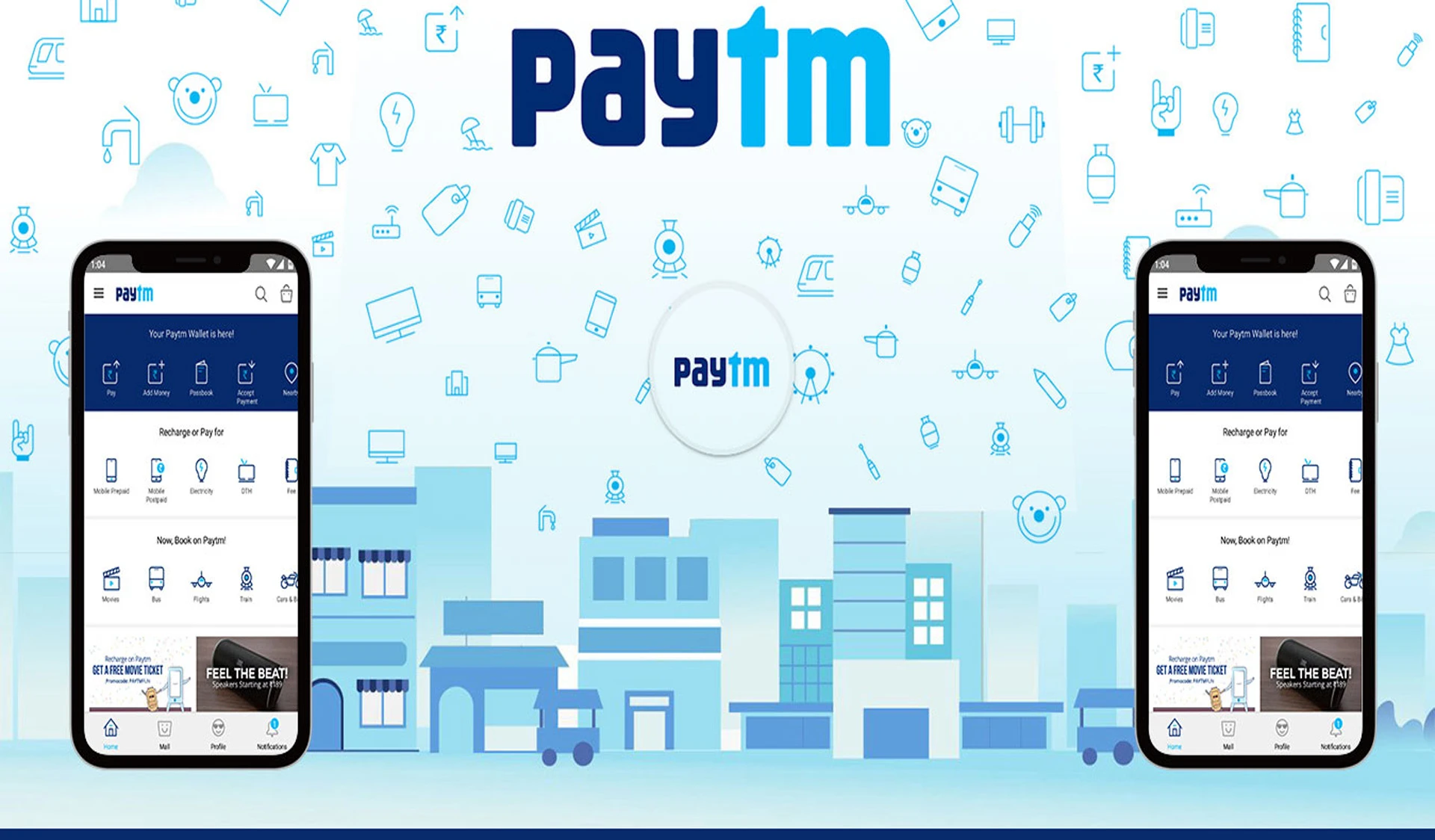 ewallet recharge app model1 like paytm