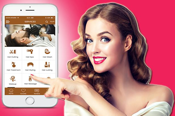 how to develop a salon appointment app incroyable web fixers study