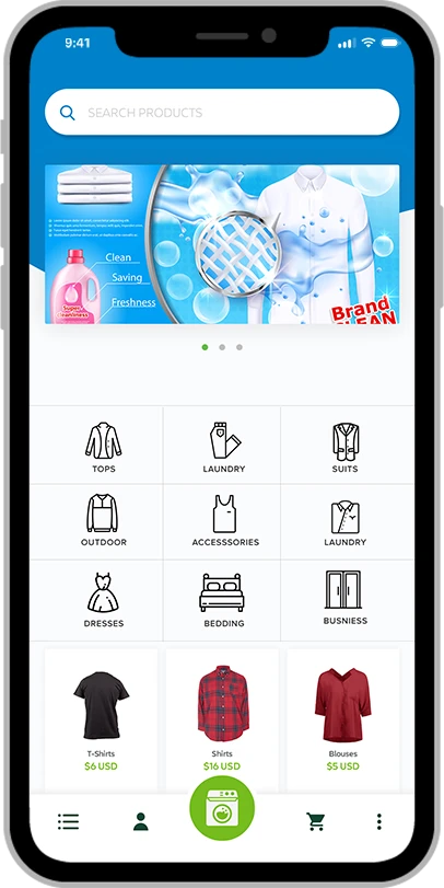 laundry service app feature1