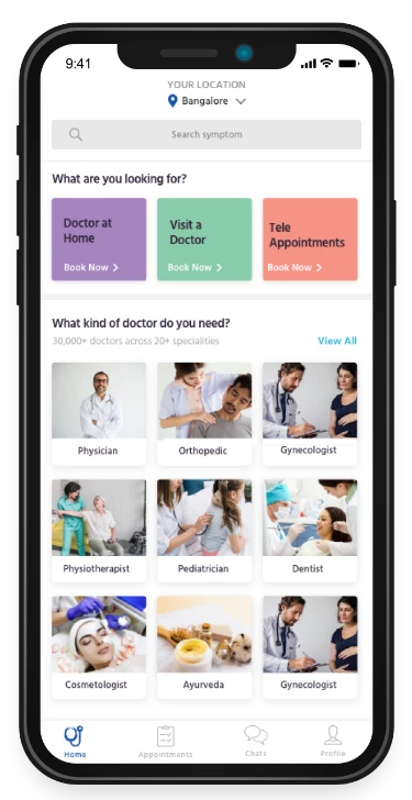 online doctors listing app feature1