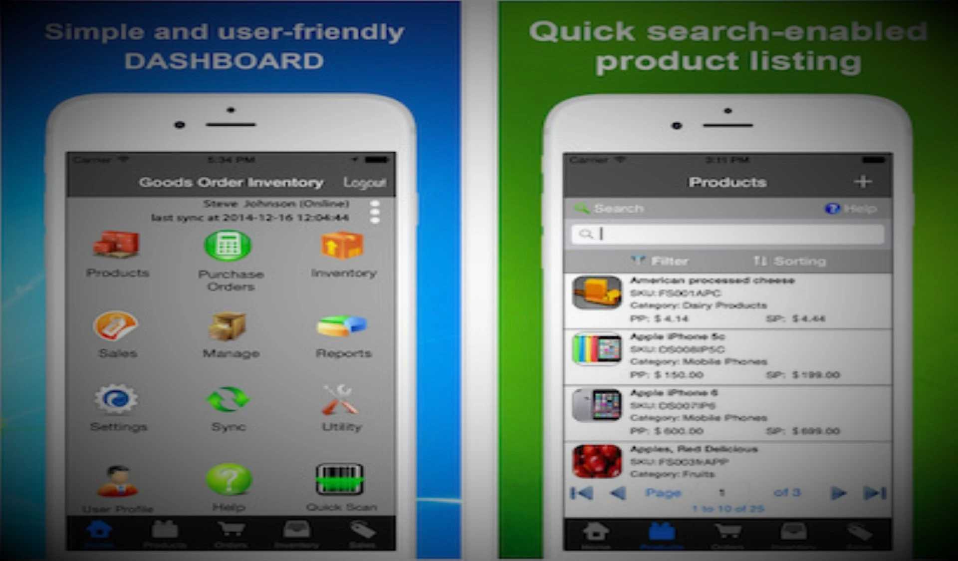 store inventory app model1