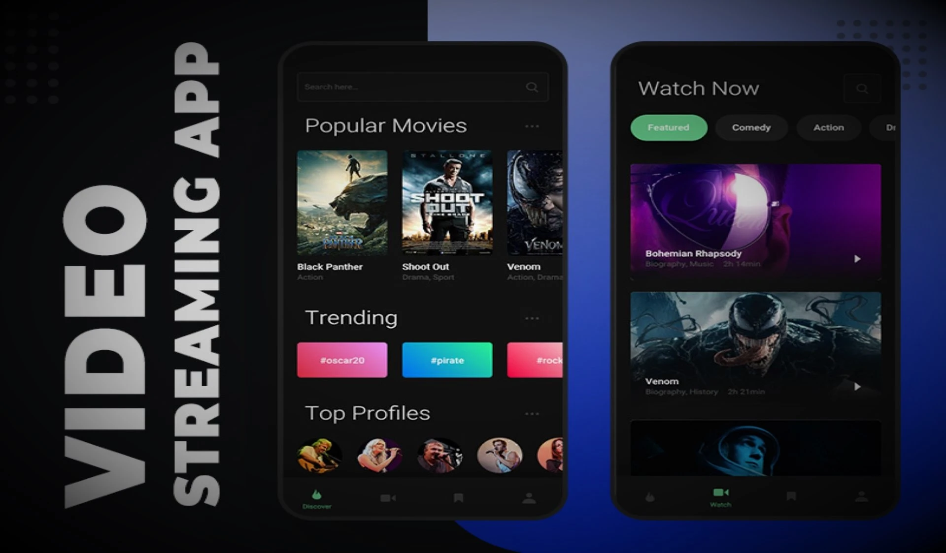 video streaming app model1